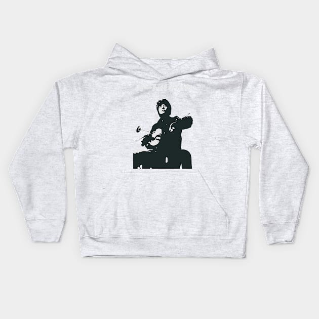 MOTORCYCLE GIRL オートバイ少女 Kids Hoodie by CODA Shop